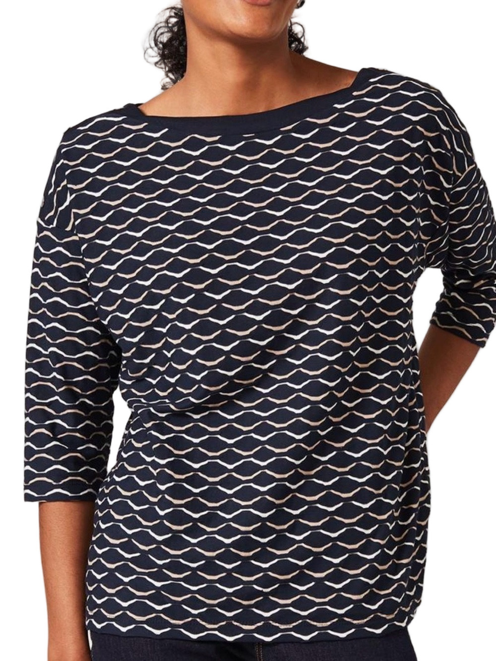 36. WOMENS CHICO’S 3/XL DETAIL TOP